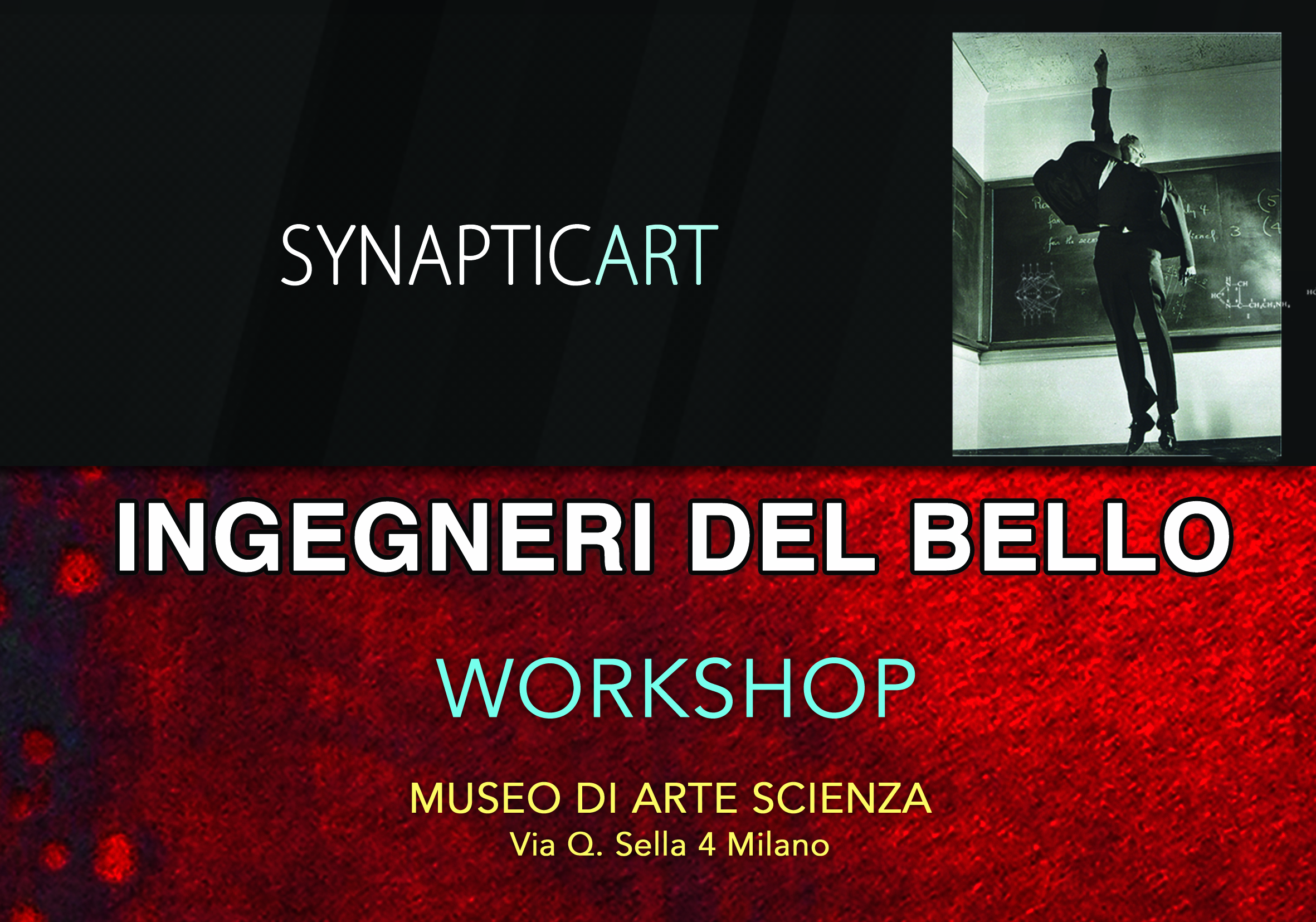 11D Locandina di conferenze Museo di arte e scienza